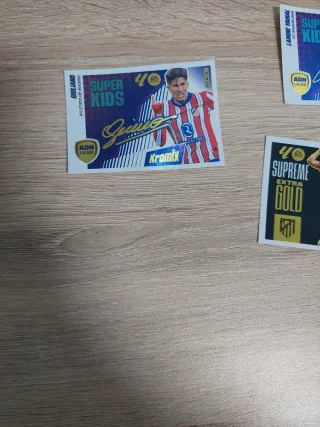 Cartas de fútbol Liga 2025-2026