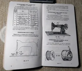Catálogo de piezas Máquinas de Coser SIGMA