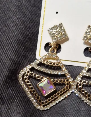 Orecchini donna oro con pietre