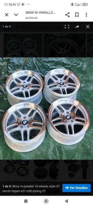 Llantas BMW Styling 37 E34