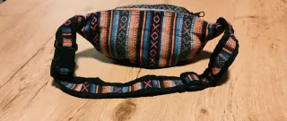 Riñonera Nepalí Rayas Multicolor