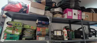 Cables 2.5, 1.5 y tubo corrugado