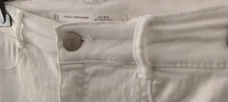 Pantalón blanco marca Zara talla M 38