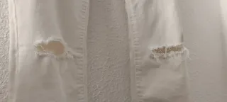 Pantalón blanco marca Zara talla M 38