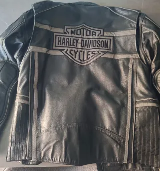 ORIGINAL Cazadorr Chaqueta Harley Davidson Negra