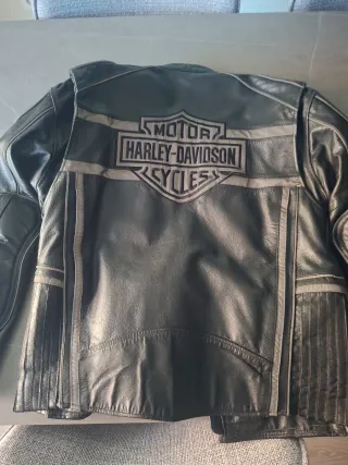 ORIGINAL Cazadorr Chaqueta Harley Davidson Negra