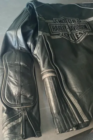 ORIGINAL Cazadorr Chaqueta Harley Davidson Negra