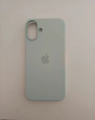 Cover iPhone 16 Plus acquamarina