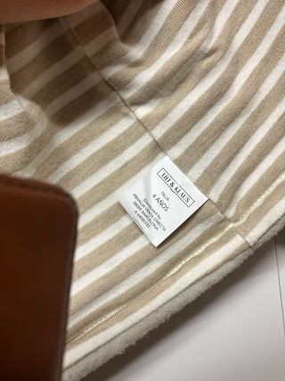 Trenca beige 4 años