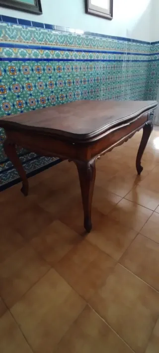 Mesa antigua estilo provenzal años 50