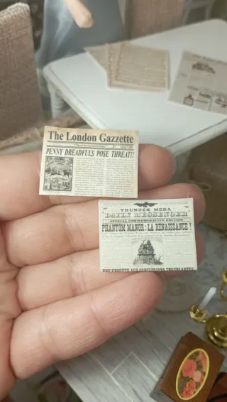 Miniature Vittoriane / Miniaturas Victorianas 1:12