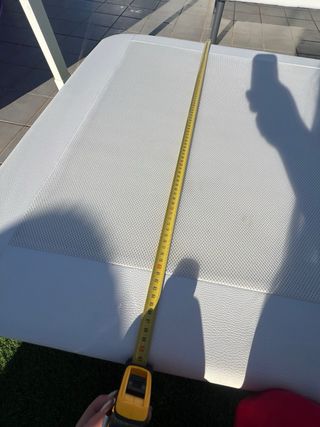 Somier resistente blanco buen estado