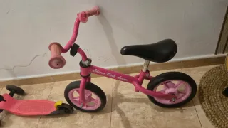 Bicicleta Chicco + 2 Patinetes + Casco