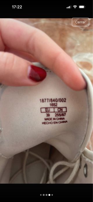 Botas militares beige