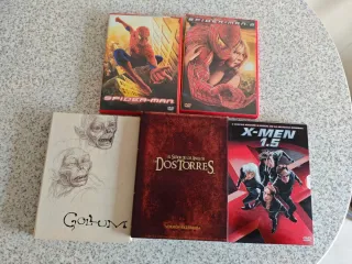 Lote Películas DVD: Spider-Man, X-Men, El Señor de