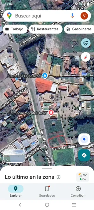 Parcela segregada de 500 metros en Pago del Humo