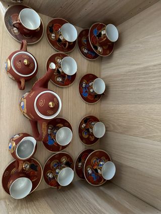 Juego completo (12 servicios) café japonés Satsuma
