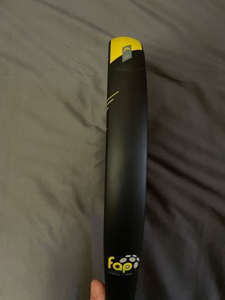 Pala de pádel Head Flash Negra y Amarilla