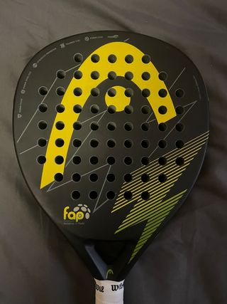 Pala de pádel Head Flash Negra y Amarilla