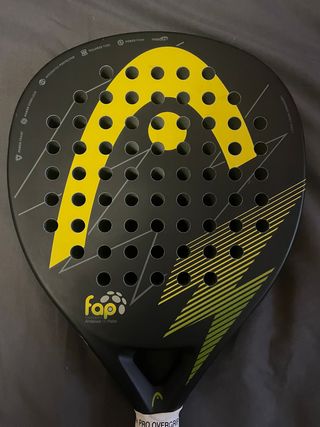 Pala de pádel Head Flash Negra y Amarilla