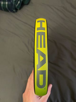 Pala de pádel Head Flash Negra y Amarilla