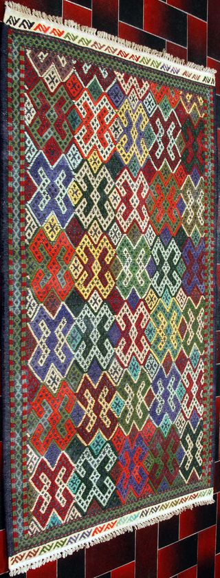 Kilim Sumak Afgano 121x84 cm