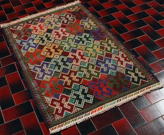 Kilim Sumak Afgano 121x84 cm