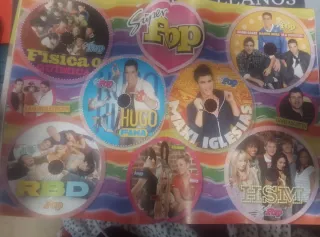 Póster Super Pop Artistas Varios