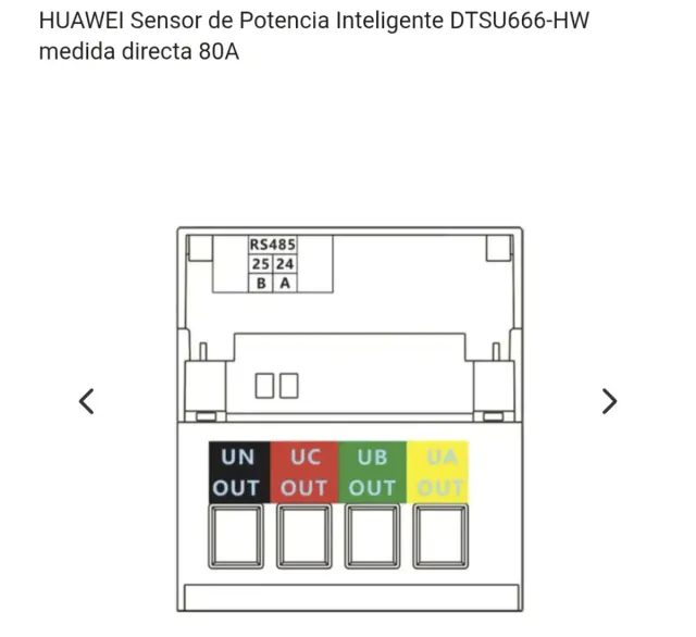 Huawei DTSU666-HW Sensor Potencia