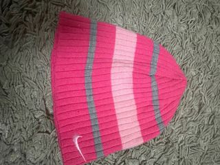 Gorro Nike rosa de lana