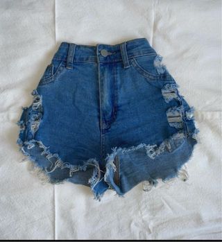 Shorts vaqueros rotos