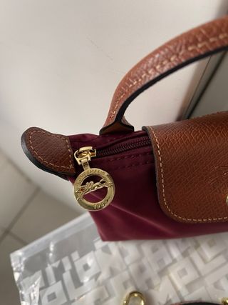 Mini Bolso Bordeos Longchamp Le Pliage
