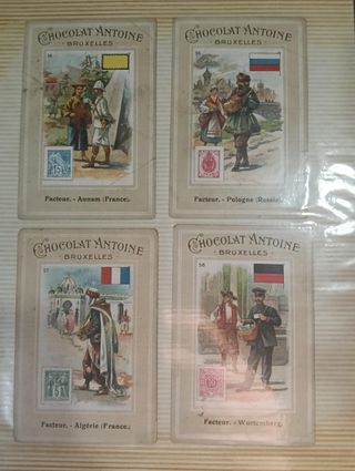 Espectacular Álbum Carteros - Chocolat Antoine
