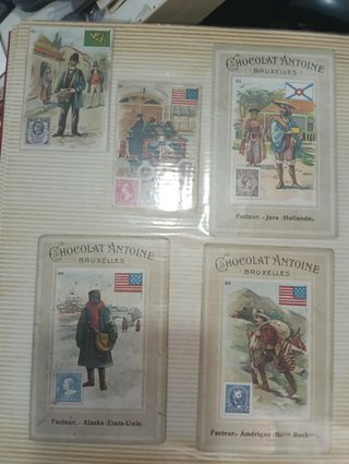 Espectacular Álbum Carteros - Chocolat Antoine