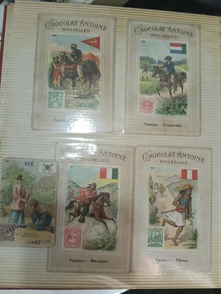 Espectacular Álbum Carteros - Chocolat Antoine