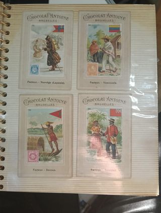 Espectacular Álbum Carteros - Chocolat Antoine