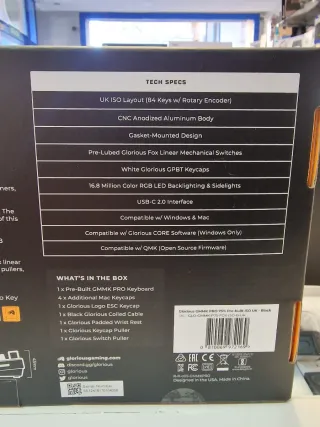 Teclado Glorious GMMK Pro 75%
