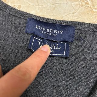 Chaleco Burberry Vintage de Lana Talla L