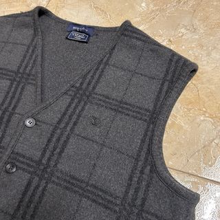 Chaleco Burberry Vintage de Lana Talla L