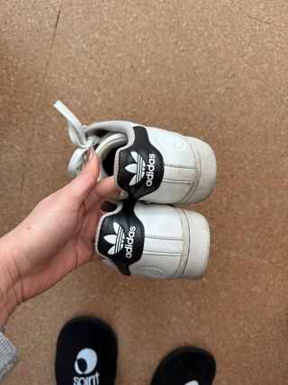 Adidas Superstar Blancas Rayas Negras