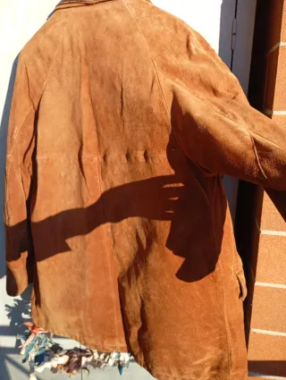 Giaccone scamosciato uomo