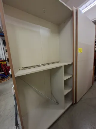 Armadio 2 ante scorrevoli beige