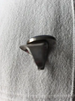 Anillo plata con piedra azul