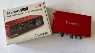 Focusrite Scarlett Solo 3rd Gen + Cloudlifter