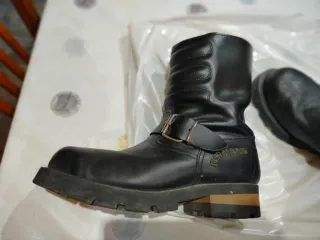 Botas Moteras Termans Talla 43 Negras.