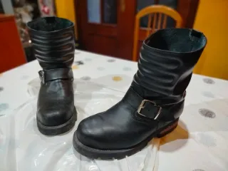 Botas Moteras Termans Talla 43 Negras.