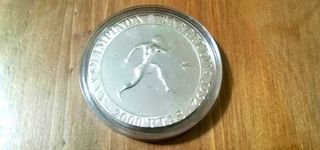 Monedas de Plata Barcelona 92, 2000 Pesetas.