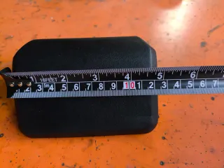 Respaldo Baúl Moto Negro