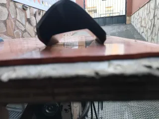 Respaldo Baúl Moto Negro