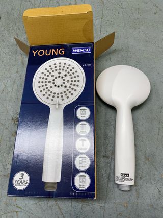 Manípulo de ducha WENKO YOUNG Ø 11 cm